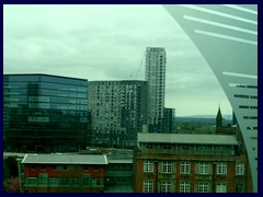 Skyline view from the National Football Museum